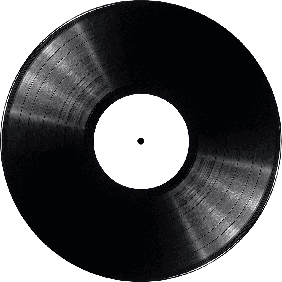 Spinning Vinyl Record